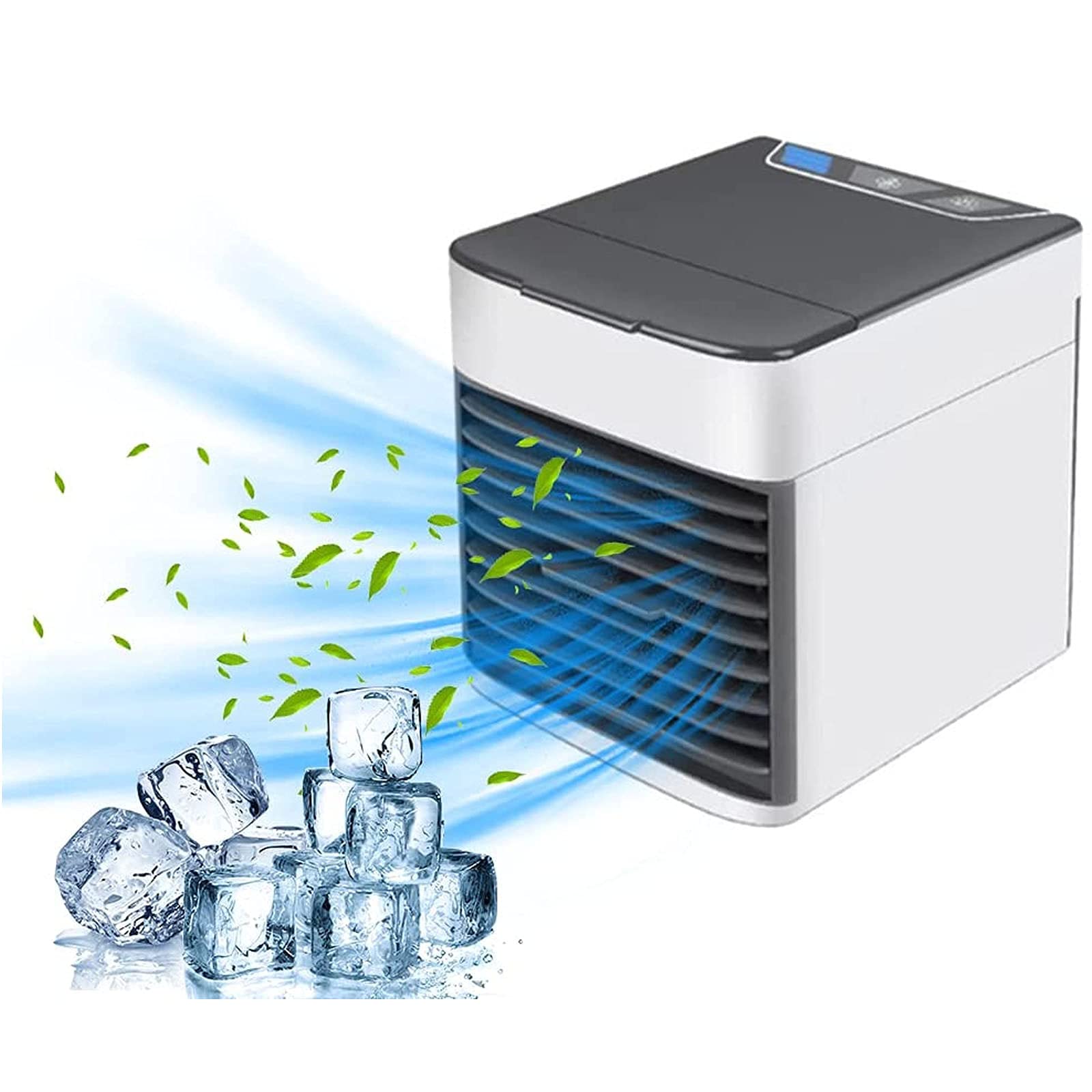 ポータブル エアクーラー パーソナル エアコン ファン小型 デスクトップ Amazon.co.jp : ミニエアコン、モバイルエアコンファン、ポータブル